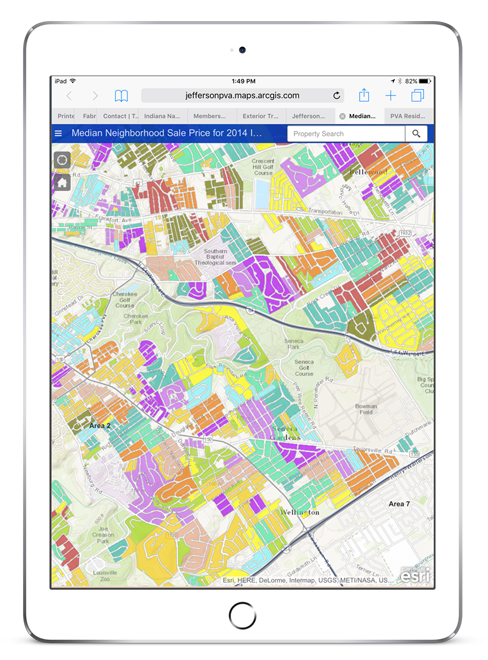 Property Lines Louisville Ky Interactive Maps | Jefferson County Pva